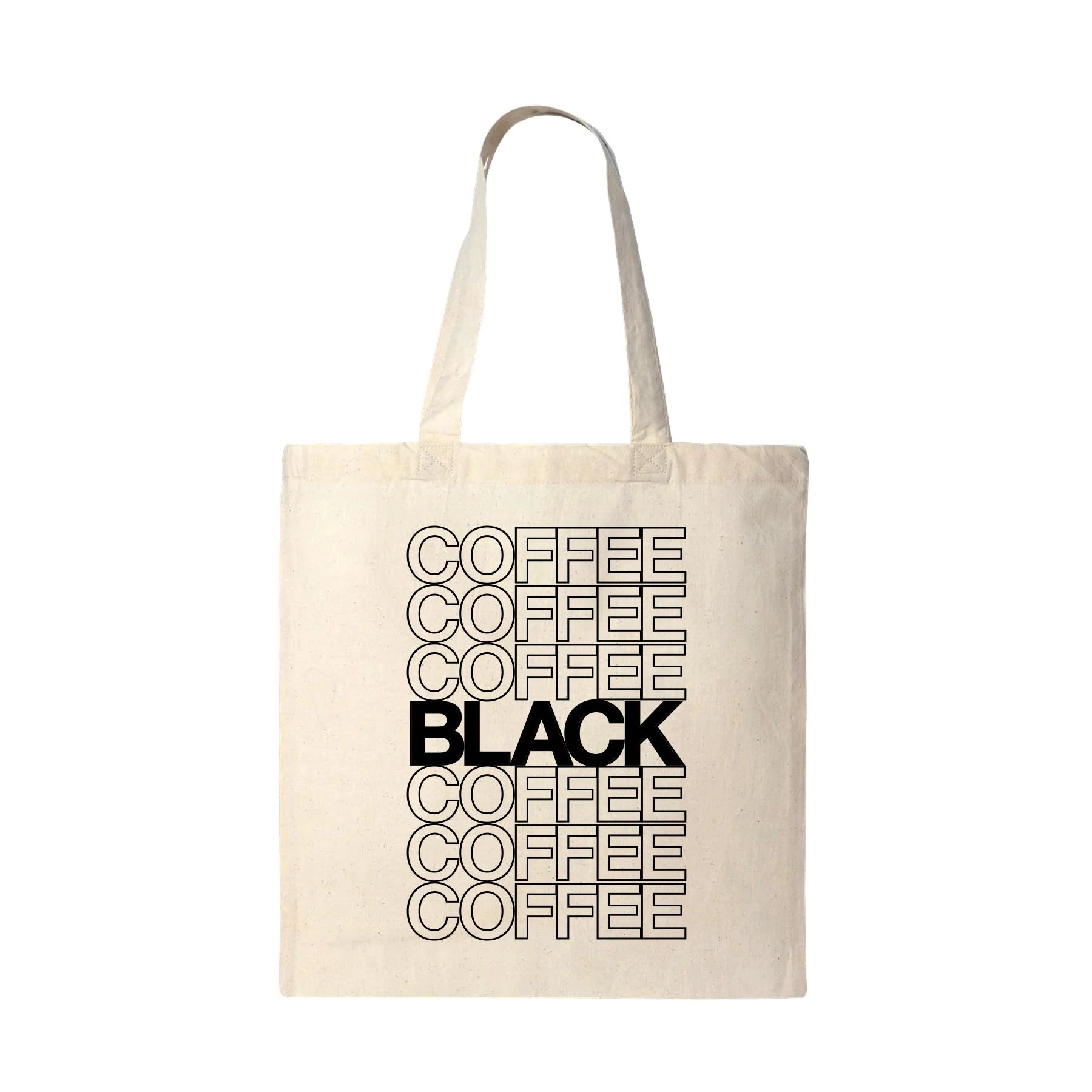 Coffee cream tote bag